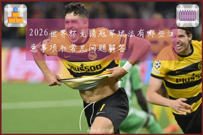2026世界杯竞猜冠军玩法有哪些注意事项和常见问题解答
