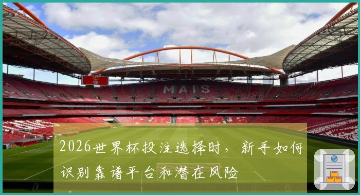 2026世界杯投注选择时，新手如何识别靠谱平台和潜在风险