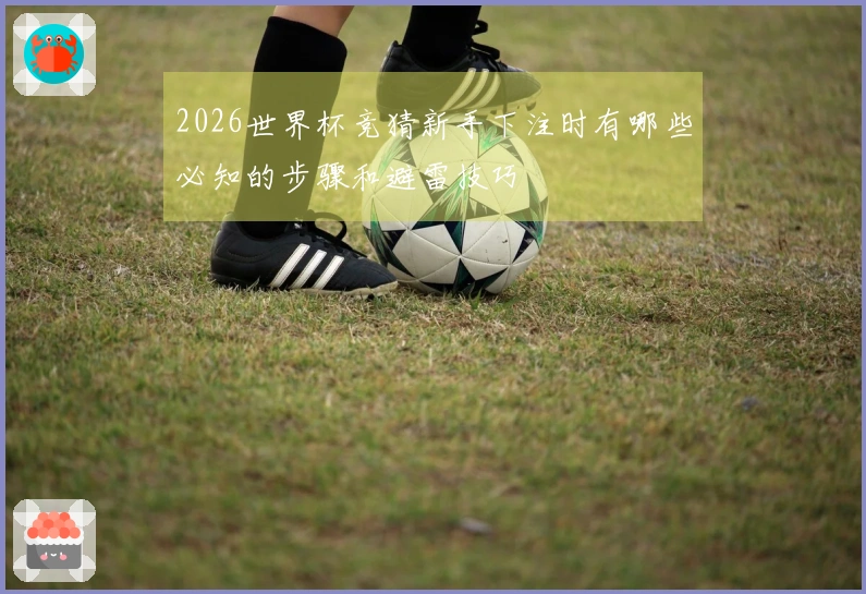 2026世界杯竞猜新手下注时有哪些必知的步骤和避雷技巧